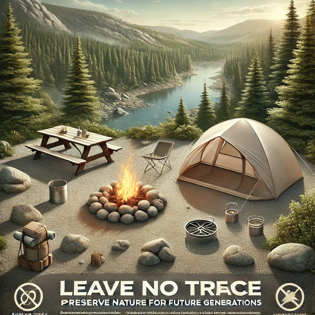 "Leave No Trace - Preserve Nature for Future Generations"