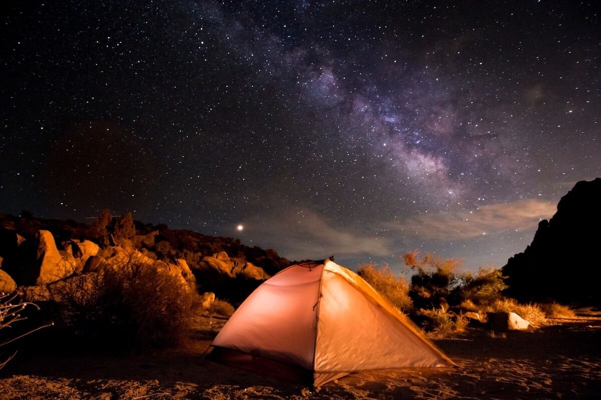 stargaze camping