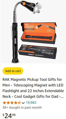 magnetic flashlight